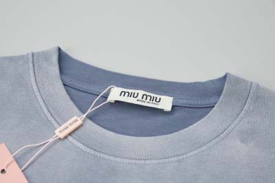 2025年2月20日高品質新品MIUMIU半袖Tシャツ  FF工場