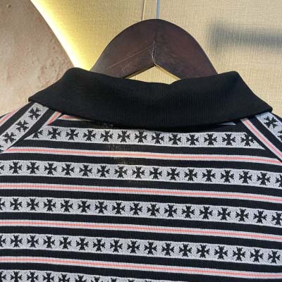 2025年2月21日高品質復刻新品Chrome hearts長袖poloシャツ  FF工場