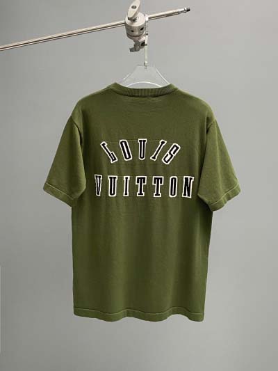 2025年2月21日高品質復刻新品LOUIS VUITTONニット半袖 シャツ  FF工場