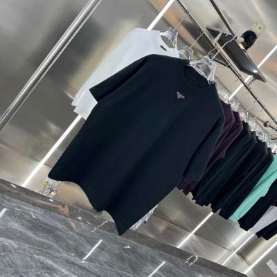2025年2月23日高品質新品PRADA半袖Tシャツ  FF工場