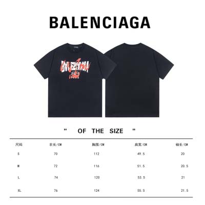 2025年2月23日新品Balenciaga半袖 tシャツ  yaofa工場