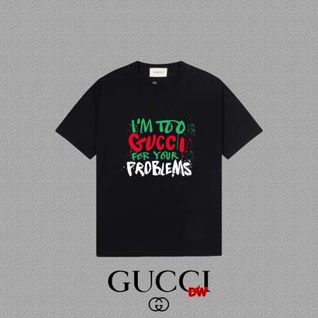 2025年2月26日高品質新品Gucci半袖のT シャツDW工場