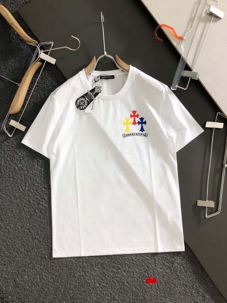 2025年2月27日高品質新品Chrome hearts半袖のT シャツDW工場