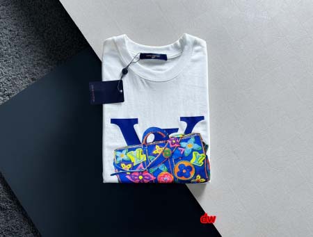 2025年2月27日高品質新品Louis Vuitton半袖のT シャツDW工場