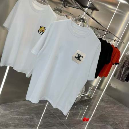 2025年2月27日高品質新品CELINE セリーヌ半袖のT シャツDW工場