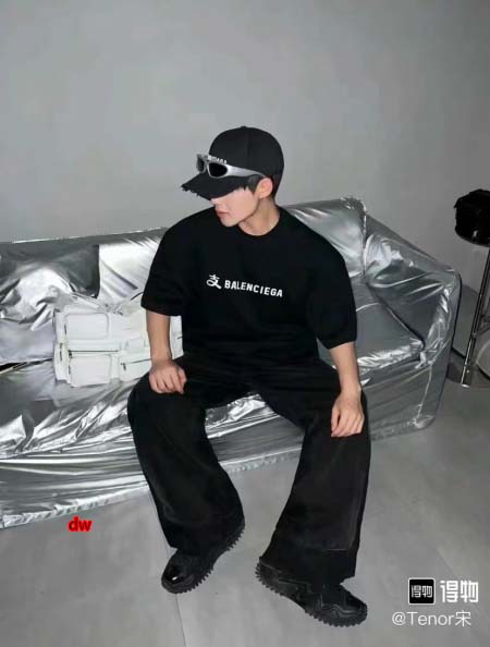 2025年2月28日高品質新品Balenciaga半袖 tシャツDW工場