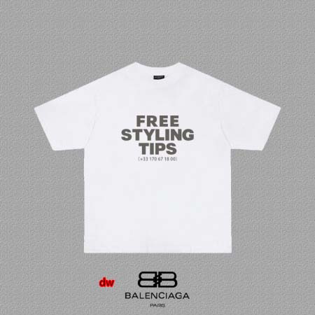 2025年2月28日高品質新品Balenciaga半袖 tシャツDW工場