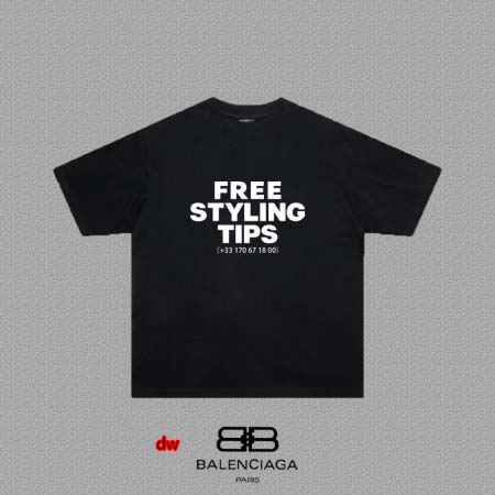 2025年2月28日高品質新品Balenciaga半袖 tシャツDW工場