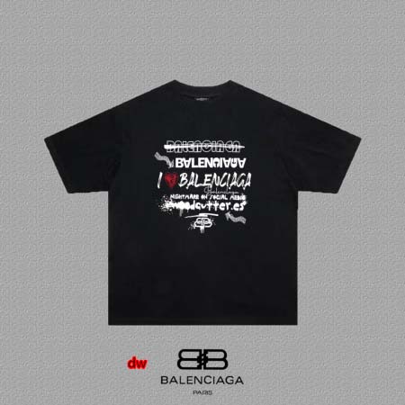 2025年2月28日高品質新品Balenciaga半袖 tシャツDW工場