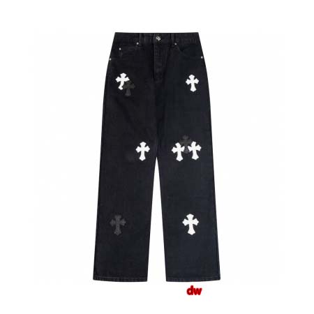 2025年2月28日高品質新品Chrome heartsジーパンDW工場