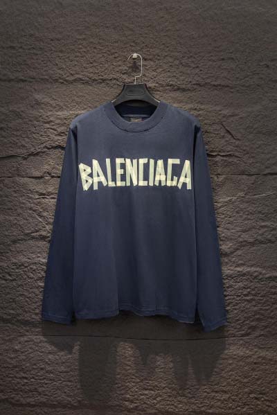 2025年2月13日新作BalenciagaロングスリーブT...