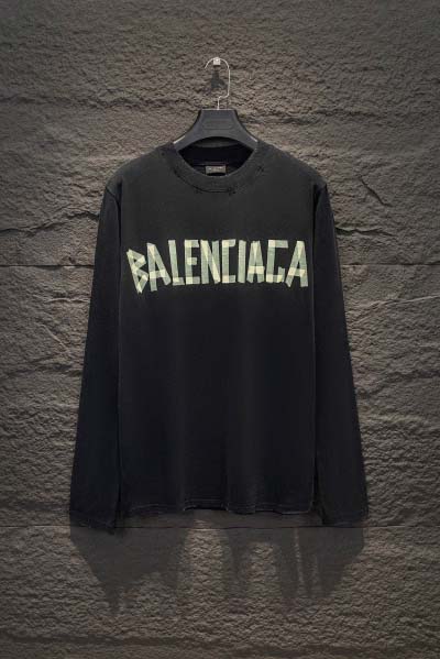 2025年2月13日新作BalenciagaロングスリーブT...