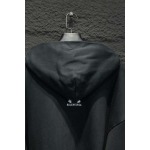 2025年2月13日新品Balenciagaファスナー付きフード付きパーカー HS工場