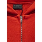 2025年2月13日新品Balenciagaファスナー付きフード付きパーカー HS工場