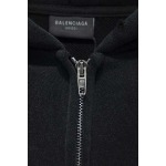 2025年2月13日新品Balenciagaファスナー付きフード付きパーカー HS工場