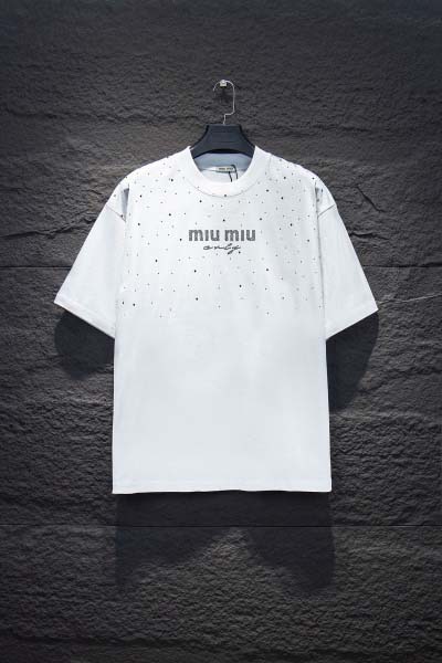 2025年2月13日新商品「miumiu」の半袖Tシャツ H...