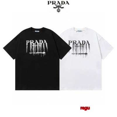 2025年2月17日高品質新品PRADA春夏半袖Tシャツ  ...