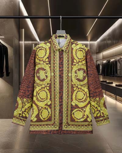 2025年2月19日高品質新品Versace長袖のシャツ  ...