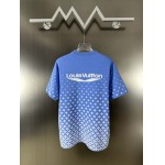 2025年2月21日高品質復刻新品LOUIS VUITTONニット半袖Tシャツ  FF工場