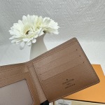 2025年2月24日早春新品M60930  Damier Graphite ルイヴィトン二つ折りの短財布 zy工場