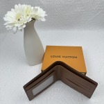 2025年2月24日早春新品M60930  Damier Graphite ルイヴィトン二つ折りの短財布 zy工場