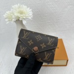 2025年2月24日早春新品M41938   Victorine Monogram   ルイヴィトン三つ折りの短財布 zy工場