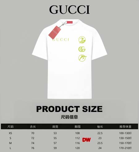 2025年2月26日高品質新品Gucci半袖のT シャツDW...