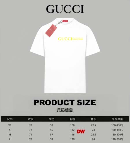 2025年2月26日高品質新品Gucci半袖のT シャツDW...