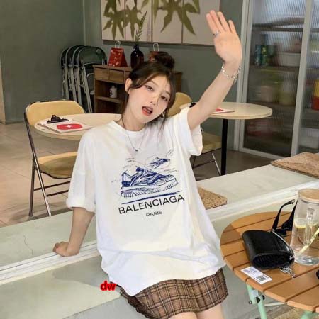 2025年2月28日高品質新品Balenciaga半袖 tシ...