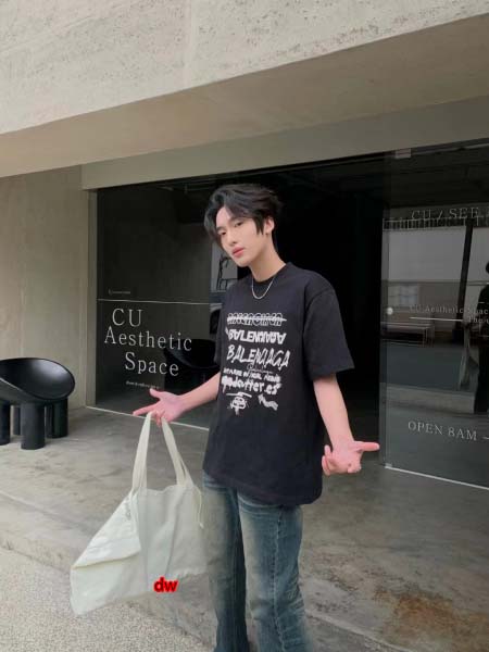 2025年2月28日高品質新品Balenciaga半袖 tシ...