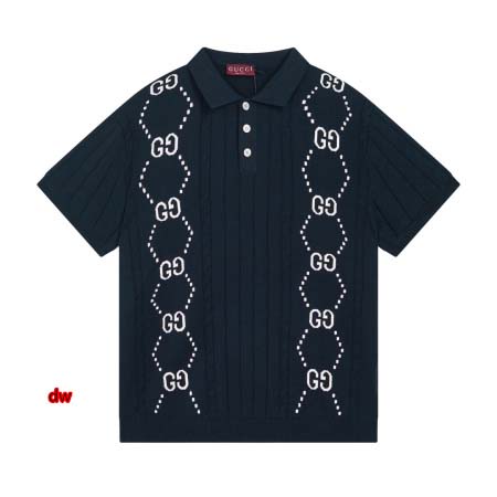 2025年2月28日高品質新品Gucciニット半袖 tシャツDW工場