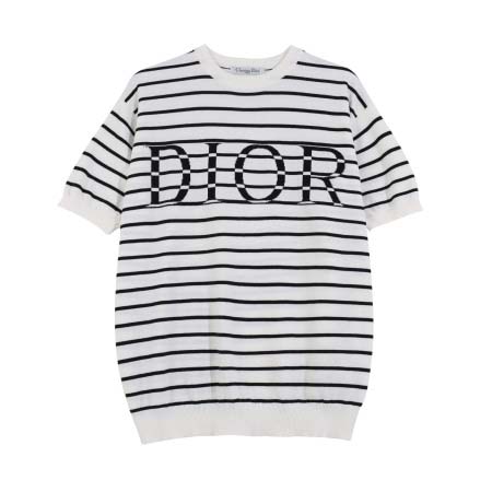 2025年3月1日春夏高品質新品DIORニット半袖 tシャツDW工場