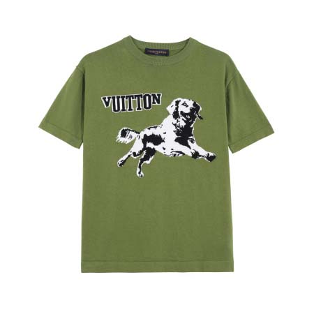 2025年3月1日春夏高品質新品LOUIS VUITTONニット半袖 tシャツDW工場
