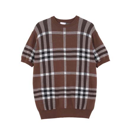 2025年3月1日春夏高品質新品BURBERRYニット半袖 tシャツDW工場