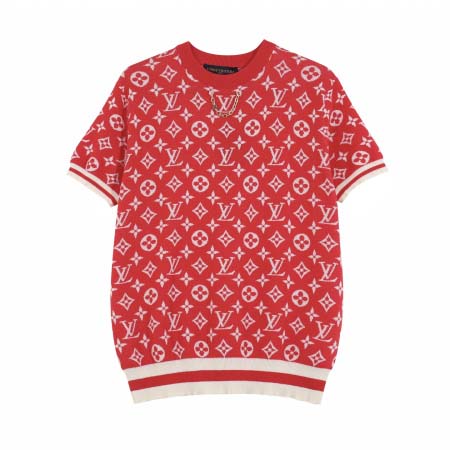 2025年3月1日春夏高品質新品LOUIS VUITTONニット半袖 tシャツDW工場