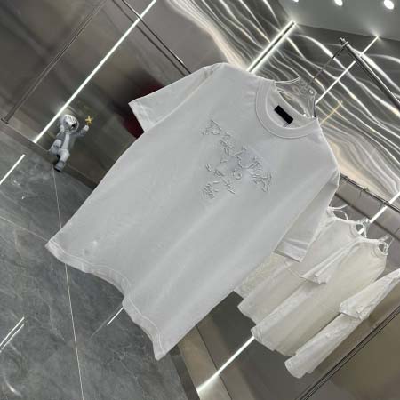 2025年3月1日春夏高品質新品prada半袖 tシャツDW工場