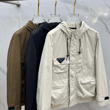 2025年3月3日春秋高品質新品プラダジャケットliangp工場