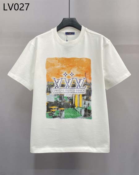 2025年3月5日新品LOUIS VUITTON半袖Tシャツ  DU1工場