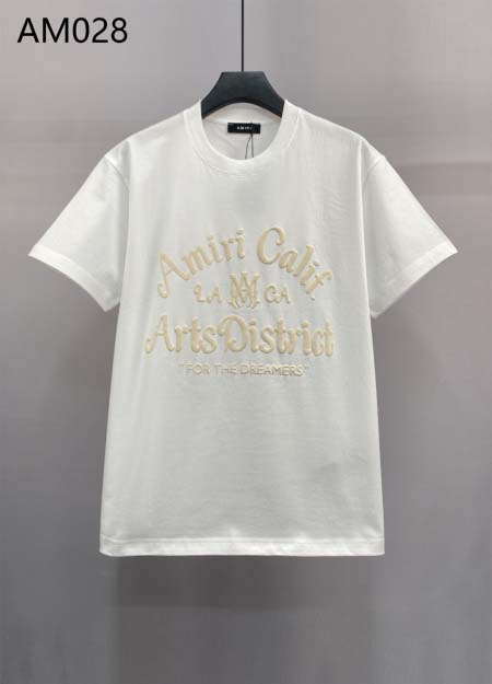 2025年3月5日新品AMIRI半袖Tシャツ  DU1工場