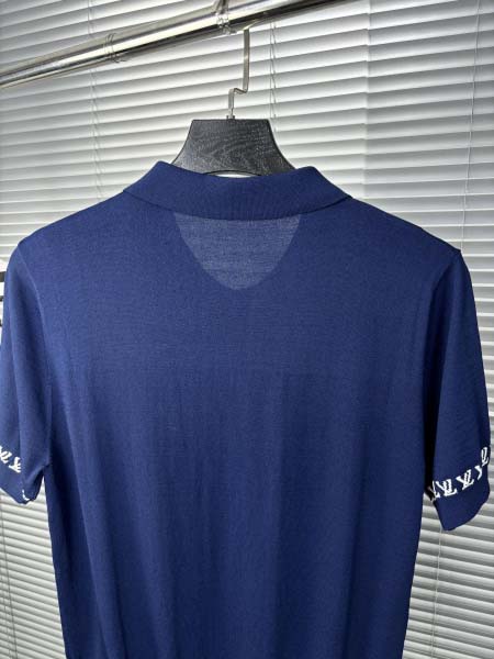 2025年3月5日春秋高品質新品Louis Vuittonニットの半袖Tシャツchenxin工場