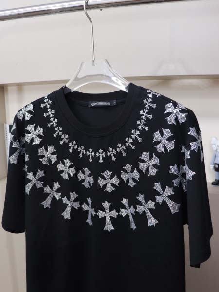 2025年3月6日新品Chrome hearts半袖tシャツ  HAOKE工場