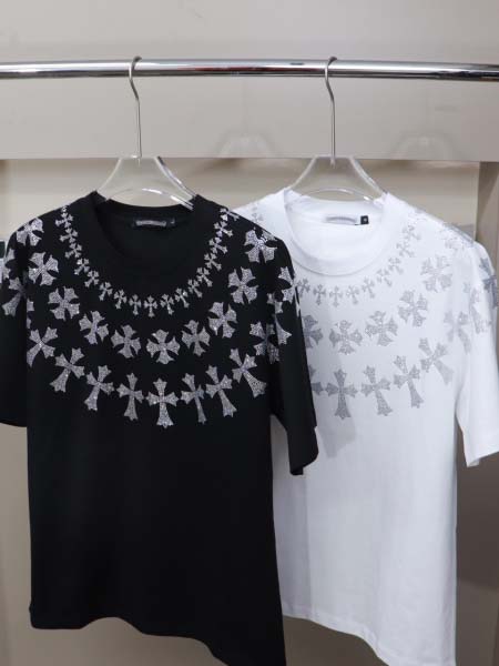 2025年3月6日新品Chrome hearts半袖tシャツ  HAOKE工場