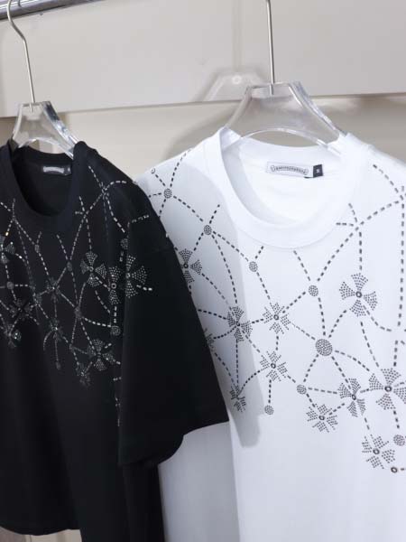 2025年3月6日新品Chrome hearts半袖tシャツ  HAOKE工場