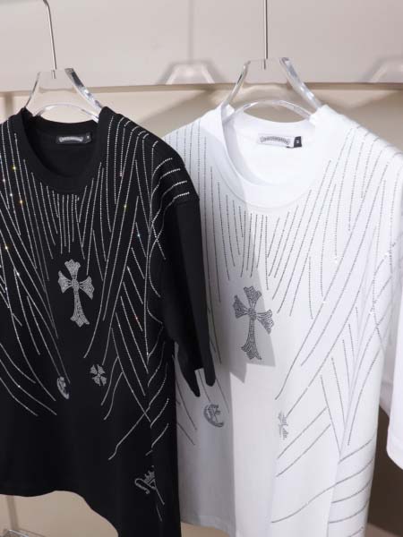 2025年3月6日新品Chrome hearts半袖tシャツ  HAOKE工場