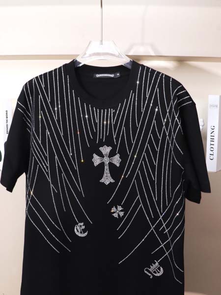 2025年3月6日新品Chrome hearts半袖tシャツ  HAOKE工場