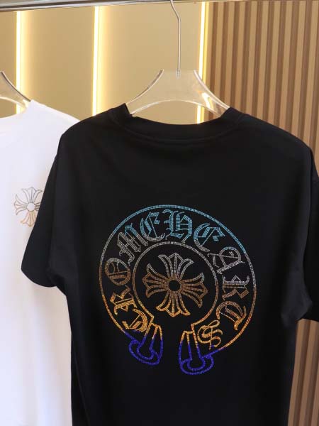 2025年3月7日新品Chrome hearts半袖tシャツ  HAOKE工場