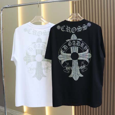 2025年3月7日新品Chrome hearts半袖tシャツ  HAOKE工場