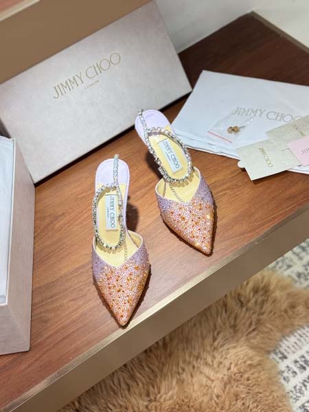 2025年3月9日入荷新品Jimmy Choo業界最高品質の女性用靴本革製ギフト/誕生日/bolin工場