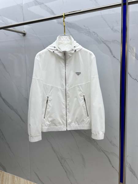 2025年3月10日春秋高品質新品PRADAジャケットasibin工場