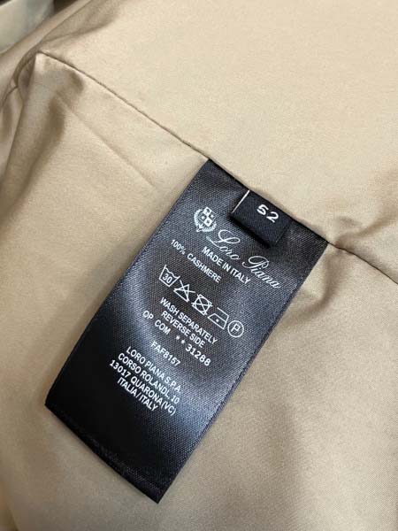 2025年3月11日春秋高品質新品Loro Piana    ジャケットasibin工場